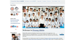 Desktop Screenshot of aikido-penang.com